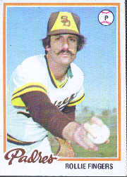 1978 Topps Baseball Cards      140     Rollie Fingers